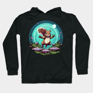 UFO Squirrel Hoodie